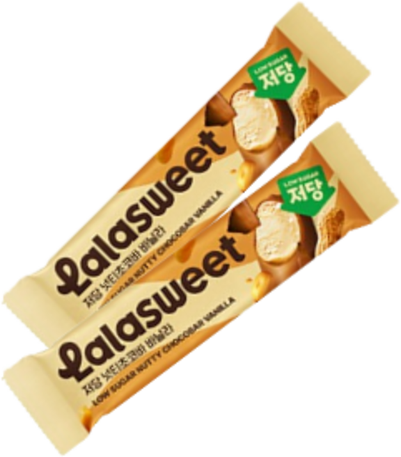 라라스윗 저당 넛티초코바 바닐라 24개입 설탕을 확 줄인 품절대란