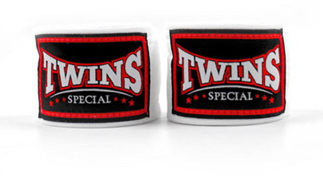 트윈스 CH5 복싱 핸드랩 4.5m / 권투 붕대 밴디지, 화이트, 1세트
