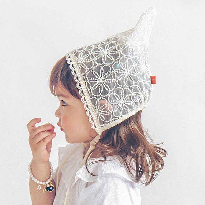 A19102 허니안젤리 아기 유아 신생아 보넷 FREE 0~24M