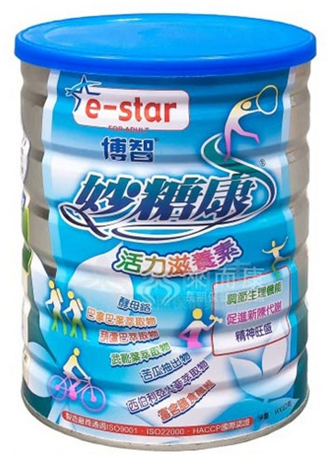 來而康 博智 妙糖康活力滋養素 900G 買1箱送6包隨身包, 1箱, 12份