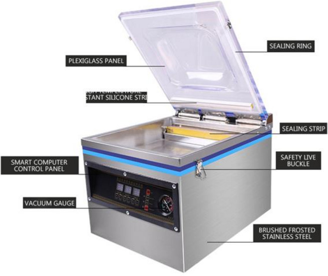 상업용 자동 진공 가방 실러 가정용 식품 기계 포장 및 씰링, 01 110V용