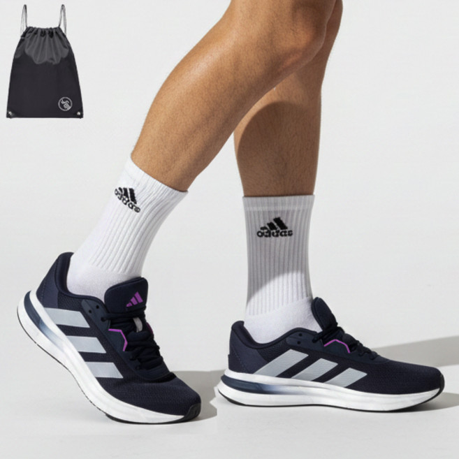 아디다스 남자 클라우드폼 런닝화 발편한 달리기 운동화 (PGN짐쌕가방 지급)