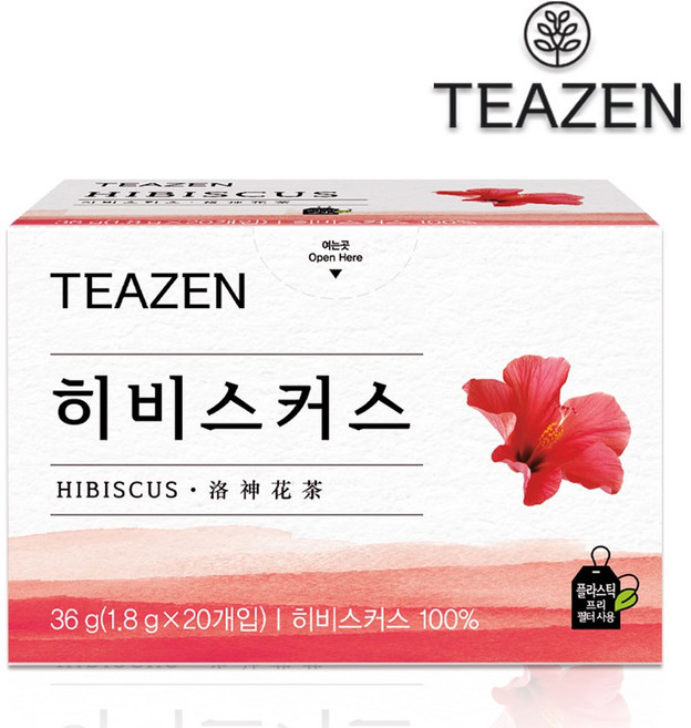티젠 히비스커스, 1.8g, 20개입, 1개
