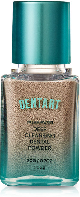 덴타르트 분말 가루치약 충치 치주염 예방 구취 입냄새제거 잇몸염증완화 고체치약, 1개, 20ml