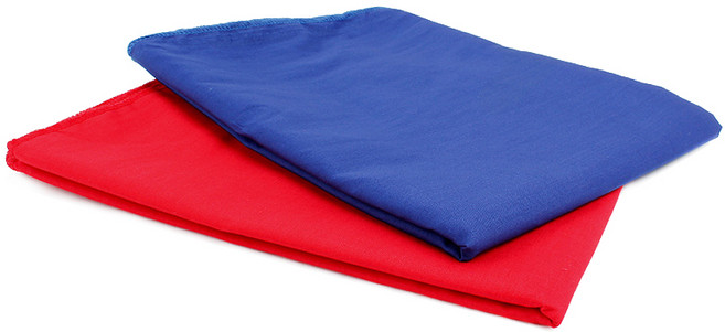 쇼다운 씨름샅바세트 (2개입), 1세트, 청색/홍