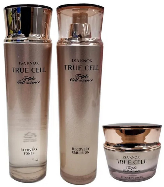 이자녹스 트리플 트루셀 리커버리 토너+에멀젼+크림 3종 1세트 / NEW 2026년 상