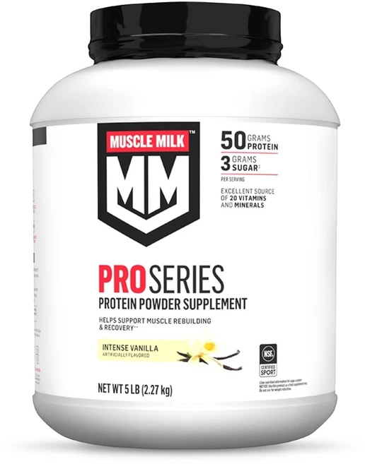 머슬밀크 프로 단백질 보충제 바닐라맛 907g 단백질 쉐이크 다이어트, 1개 - 쿠팡