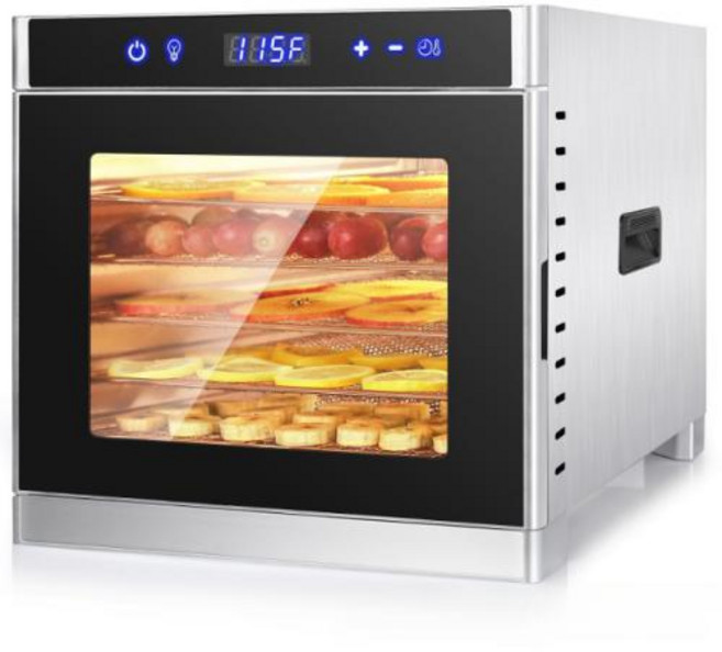 야채 건조기 과일 가정용 및 자동 스테인레스 스틸 탈수기, 미국, 1)6 layers