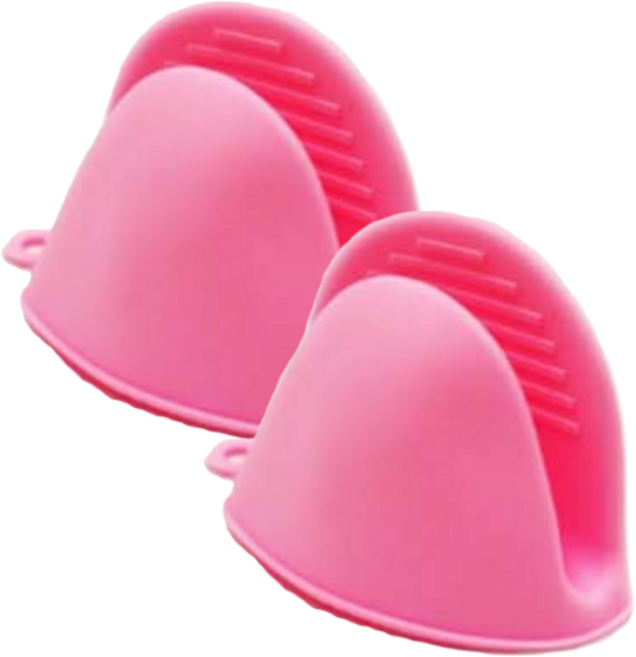 주방 실리콘 냄비손잡이, 핑크2P, 5세트