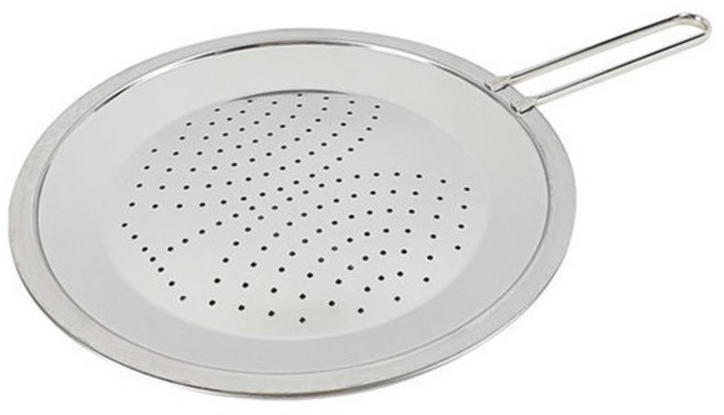 키친아트 스텐 후라이팬 덮개 냄비뚜껑 기름방지망 (32cm), 없음