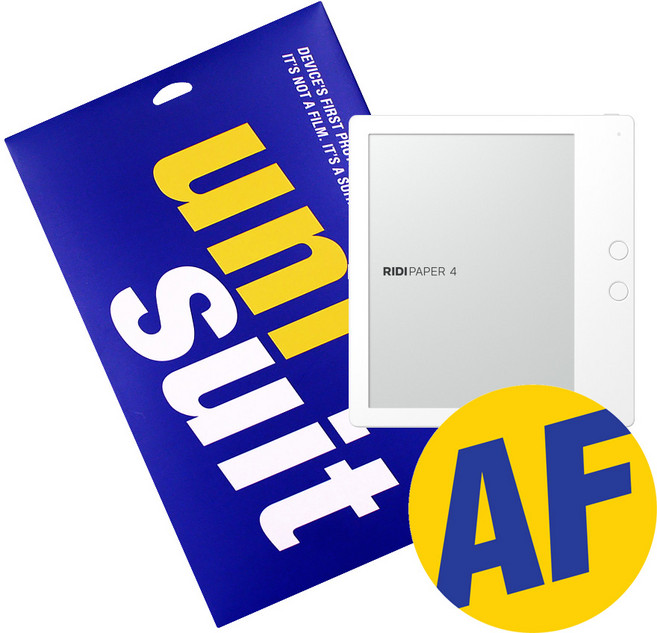 유니슈트 리디북스 리디페이퍼 4세대 올레포빅 클리어 액정보호필름 1매(UT230246)