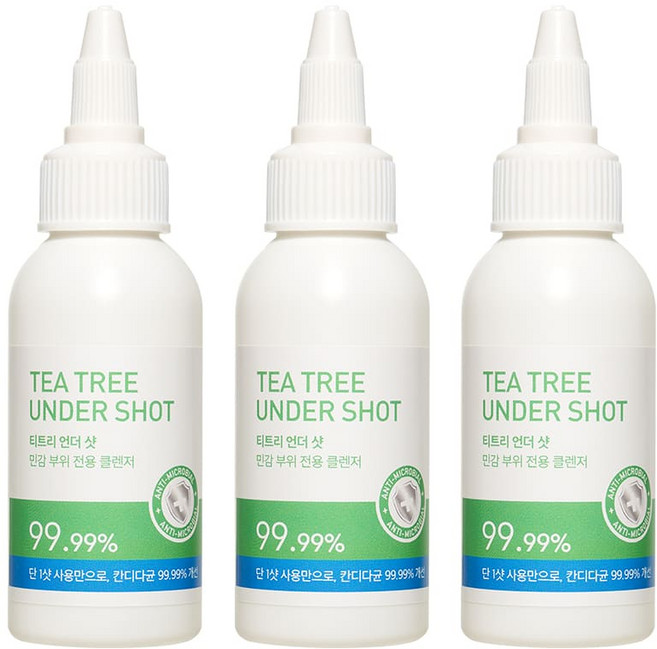 닥터클린트 티트리 언더 샷 항문 전용 세정제 클렌저, 3개, 50ml