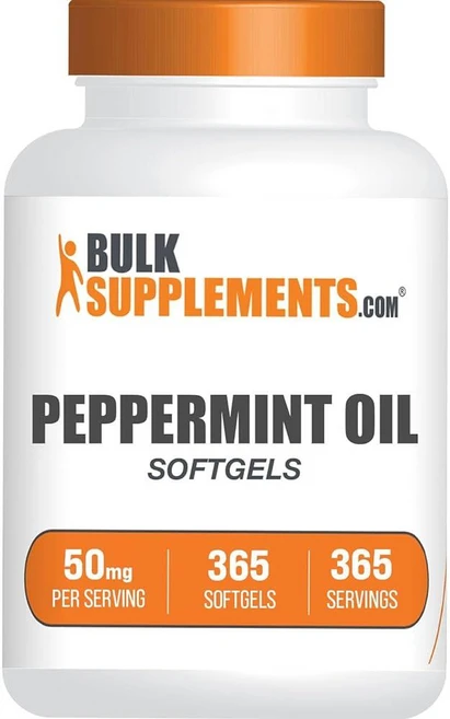 BulkSupplements. com 페퍼민트 오일 365개, 365정, 365 카운트(1팩) - 쿠팡