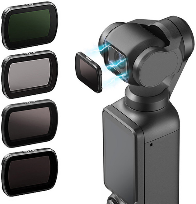 dji 오즈모 포켓3 필터 ND 3종 CPL 1종 렌즈 세트, 단품, 1개