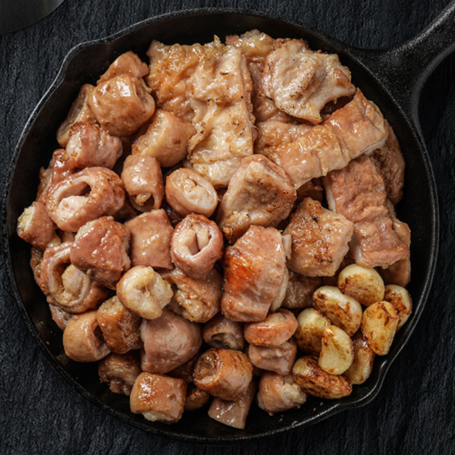 123막창 양념돼지막창 1kg + 소스 (80g x 2개) (냉동), 3kg, 1세트