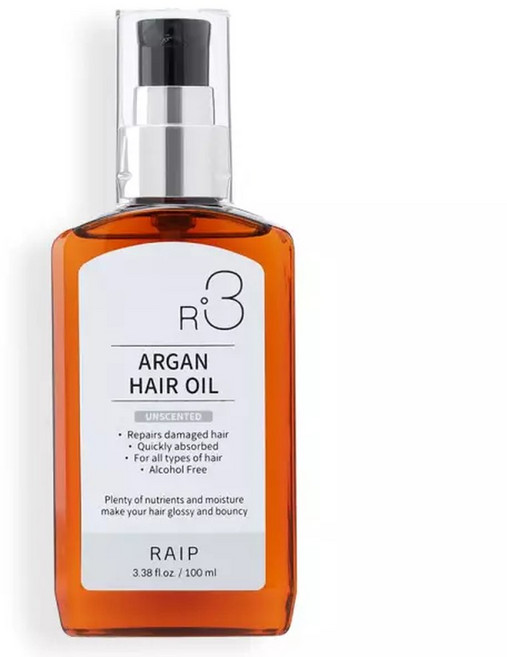 라입 헤어에센스 R3 아르간오일 모발 보습 윤기 무향 100ml