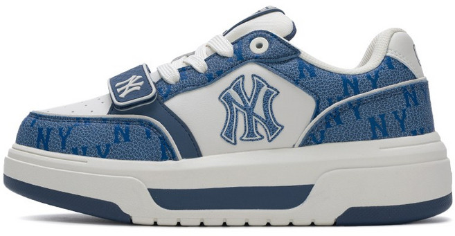 MLB 남녀공용 청키 라이너 포켓 모노그램 스니커즈 3ASXP025N-50NYS