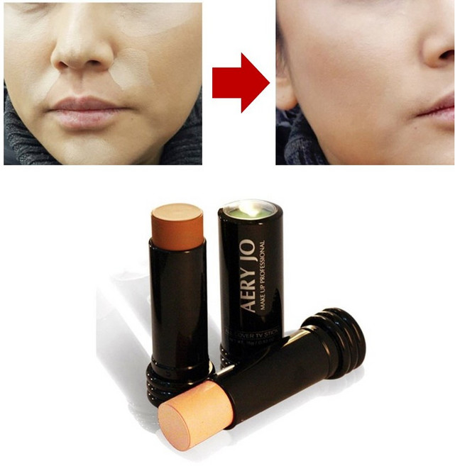 눈밑 홍조 컨실러 백반증 커버제 커버 다크 점 남자 수염자국 컨실러 제거 주름없애는법, 7호(커피브라운), 1개