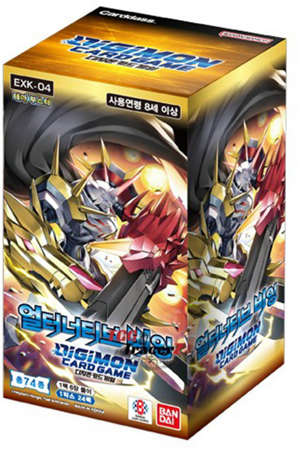 디지몬 카드 테마부스터 얼터너티브 비잉 EXK-04, 1개