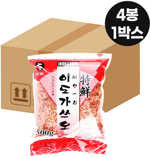 [4봉 1박스] 이도 가쓰오부시 500g 고명용 토핑용