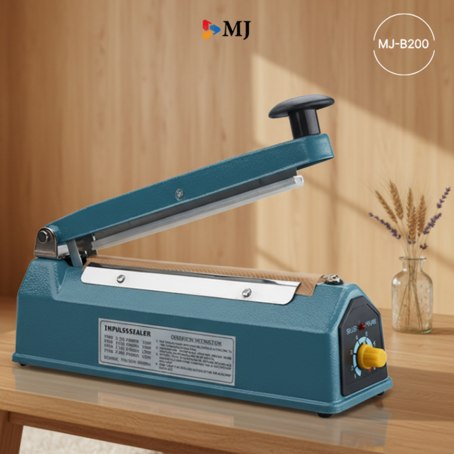 엠제이 순간 비닐 접착기 실링 길이 210mm 국내배송 풍선창업 드립커피 약봉지 가정 업소용 MJ B200, 1개