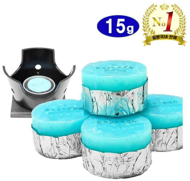 카엔 프리미엄 고체연료 1팩 (15g x 20개) 미니화로 불쏘시개 고형 메탄올 착화제, 300g, 1개