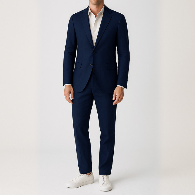 이럭셔리클럽 여름용 텐셀마 정장 / 가볍고 얇은 구김이 적은 원단 / 맞춤 제작 양복 SU250536