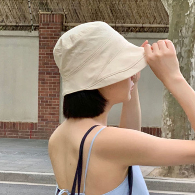 보슈 여성 버킷햇 여름 소라 벙거지 휴가 모자 gn6-15