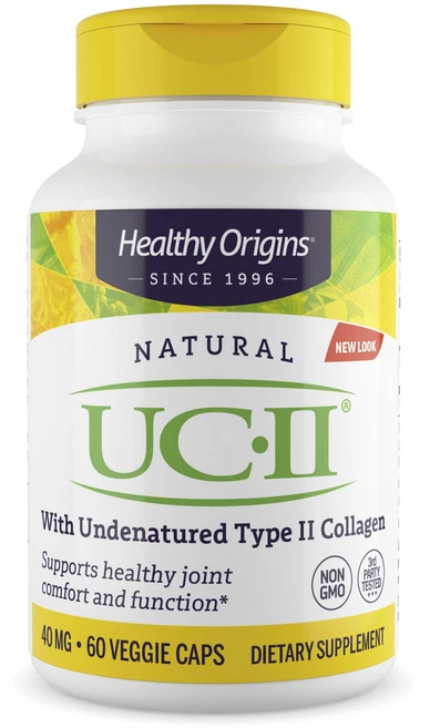 헬시오리진스 내추럴 UC-II 콜라겐 40mg 베지 캡, 60정, 1개 - 쿠팡