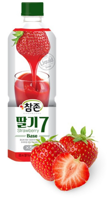 참존식품 딸기7베이스 835ml, 6개