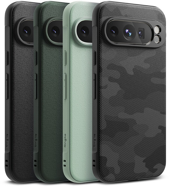 구글 픽셀9 프로 XL 케이스 링케 오닉스 풀커버 블랙