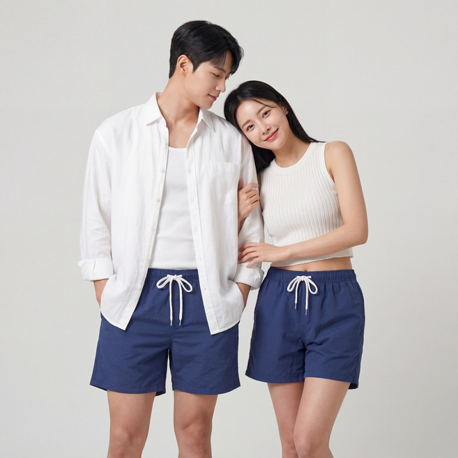 메이스 수영복 반바지 비치웨어 스윔팬츠 남여공용