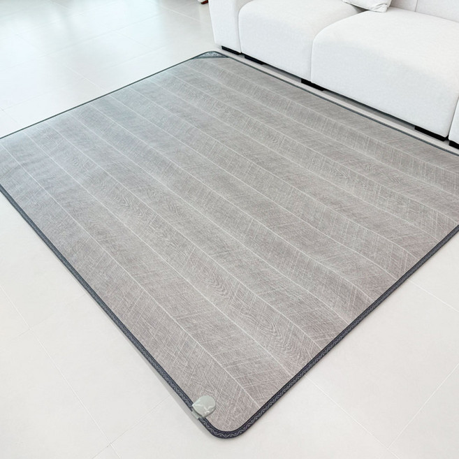 7위 - (주)한일의료기 헤링본 그레이 전기장판 전기매트, 헤링본 그레이 4-5인용 230cmx183cm