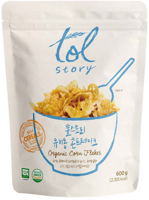 톨스토리 유기농 콘푸레이크, 600g, 1개
