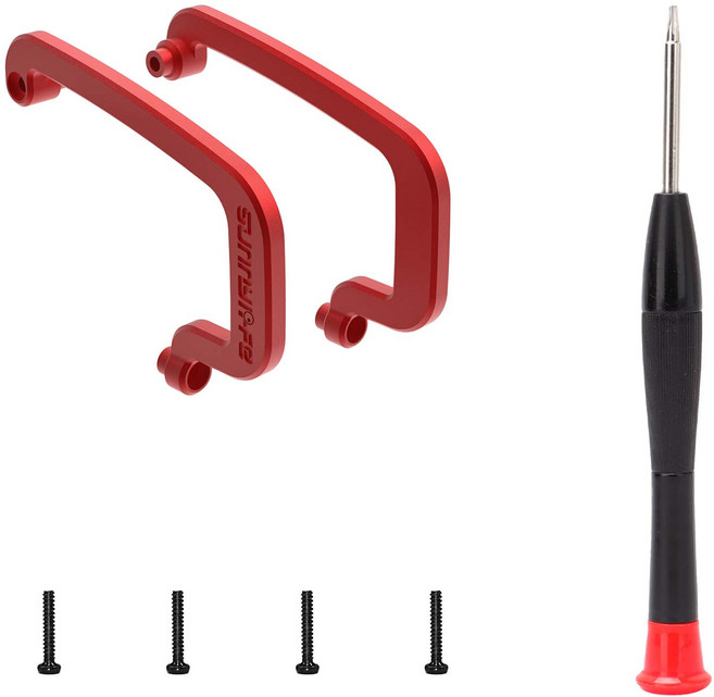 [써니라이프] DJI 아바타2 초경량 짐벌 범퍼 / 전용 알루미늄 가드 렌즈 보호 악세사리, 1세트, 레드