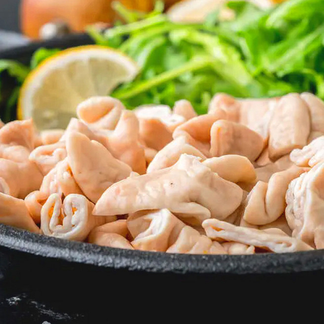 (배터짐) 삶은 돼지대창 돼지내장, 2kg, 1개