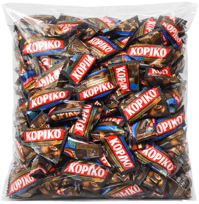 코피코 슈가프리 커피맛 캔디 대용량 100개 개별포장 사무실 탕비실 간식, 1개