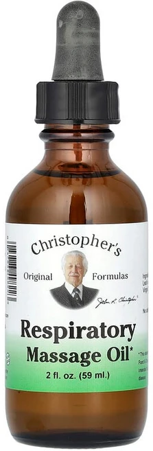 Christopher's Original Formulas 호흡기 마사지 오일 59ml(2fl oz) CRO-49822, 1개 - 쿠팡