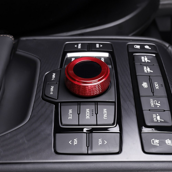 터보카 G80 DH 스포츠 호환 컨트롤러 다이얼 커버 알루미늄 악세사리 몰딩, {2열 레드 RED} XZ-38 낱개, 기타