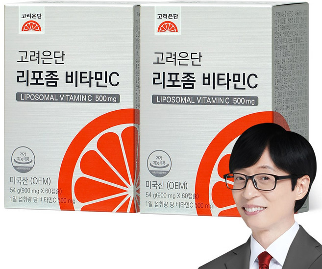 고려은단 리포좀 비타민C 54g, 60정, 2개