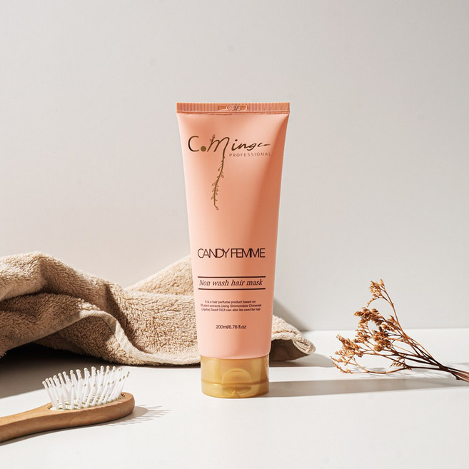 커밍글 노워시 트리트먼트 헤어퍼퓸 향기 지속 씻지않는 헤어에센스, 200ml, 1개