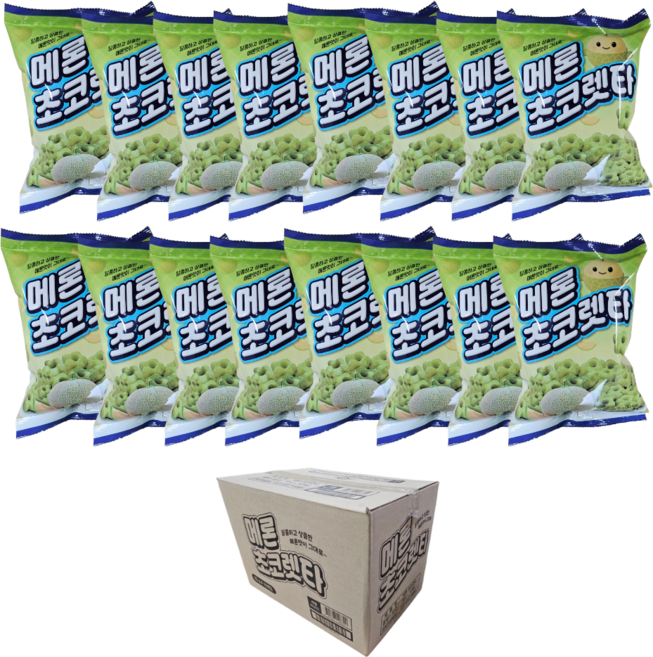 메론초코렛타 델토리 과자 70g x 16개입 1박스