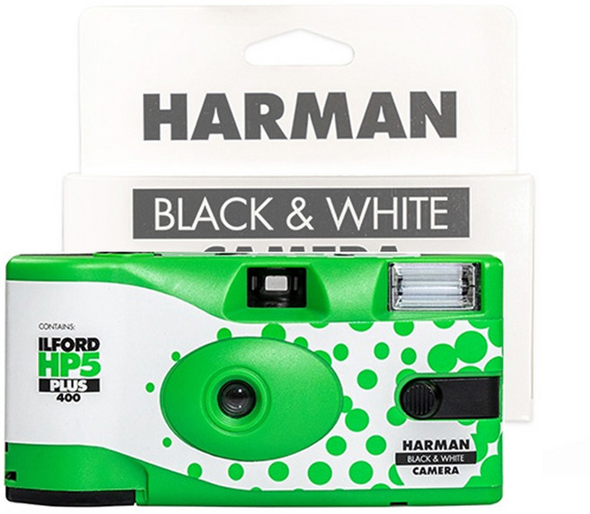 하만 HARMAN HP5 PLUS 일회용 흑백 카메라 27컷, 1개