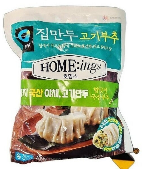 청정원 호밍스 집만두 고기부추 x tx49746, 1개, 400g