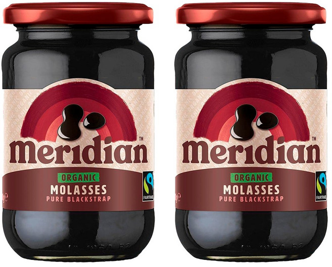 Meridian 메르디안 오가닉 퓨어 블랙스트랩 몰라세스 600g 2팩