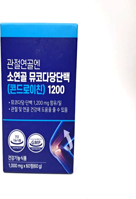 올바른건강식품 관절엔 소연골 뮤코다당단백 콘드로이친 1200, 60정, 1개