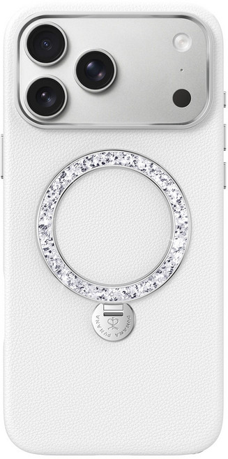 PYNANA 아이폰 맥세이프 스마트톡 가죽 휴대폰 케이스 댄싱 서클 시리즈