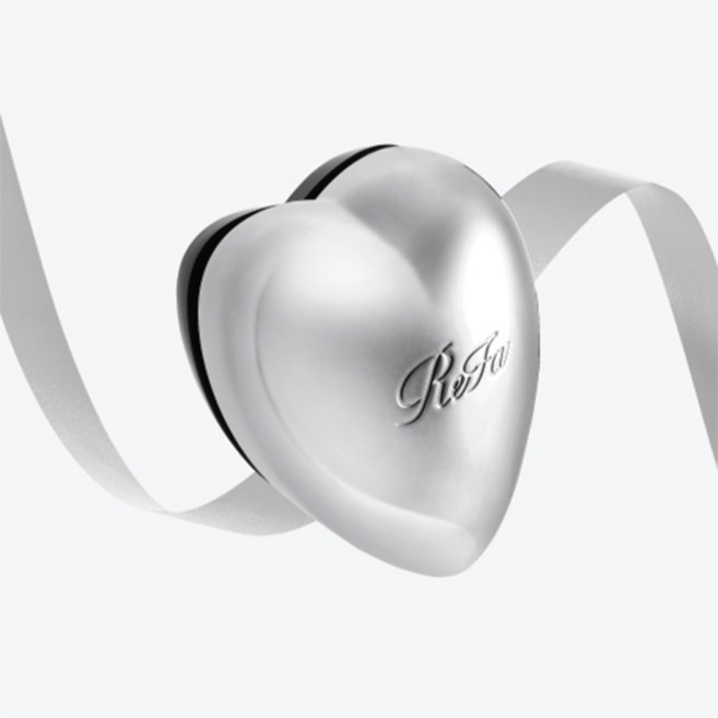 리파 하트 브러시 ReFa HEART BRUSH, 실버, 1개