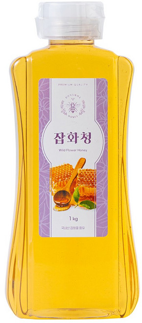 허니 벌꿀 잡화청, 1개, 1kg
