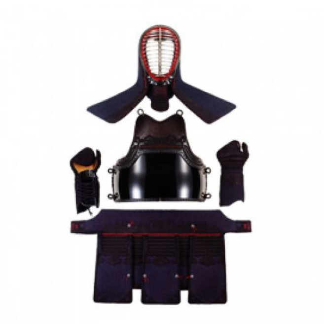 뉴페이스 1.0푼 명품호구 고급수제 호구세트, 붉은삼선, 1개